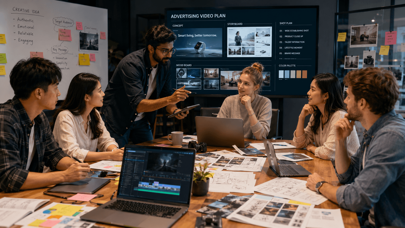 Creative production studio